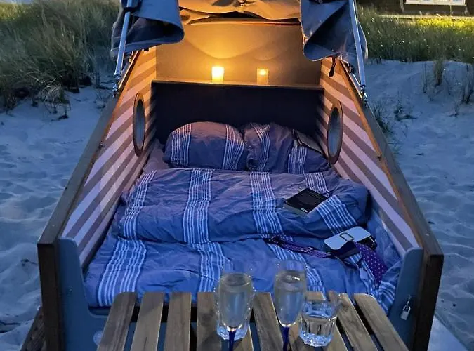 Schlafstrandkorb Nr. 5 خيمة فخمة